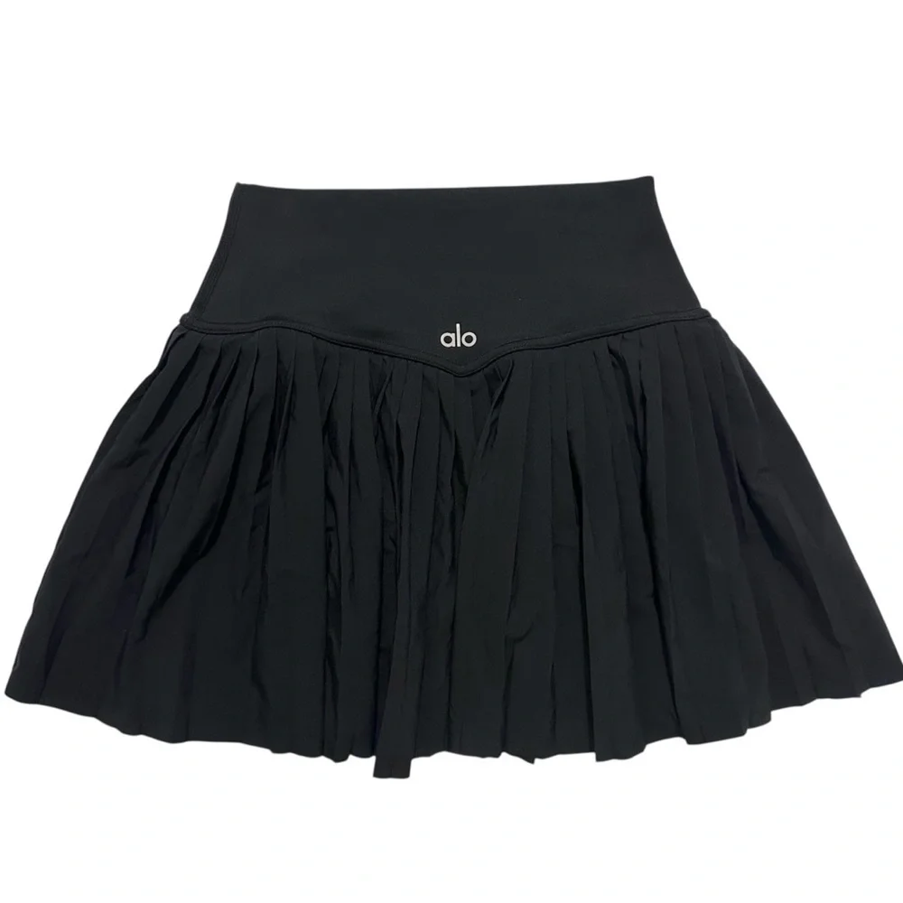 Alo Yoga Grand Slam Tennis Skirt - Black XXS